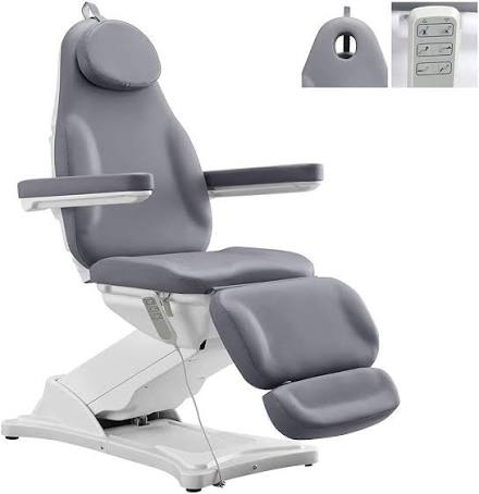 Grey electric aesthetic treatment couch